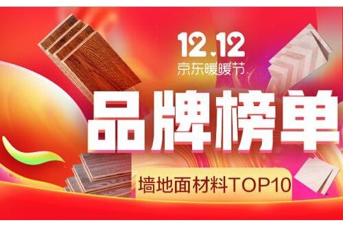 【乐图美居】深受广大消费者喜爱！荣登京东墙地面材料类目TOP